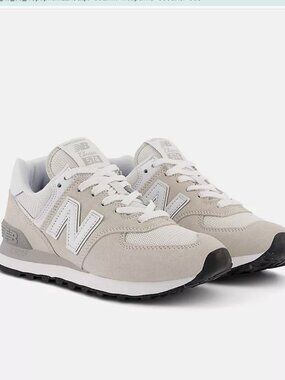 New Balance 574 Core in NIMBUS CLOUD with NB WHITE Size US W 8